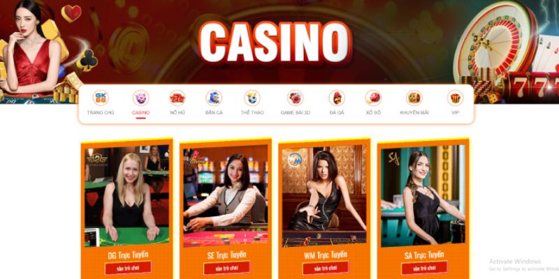 Xóc đĩa tại casino gk88 có luật chơi đơn giản, phù hợp với nhiều tân thủ