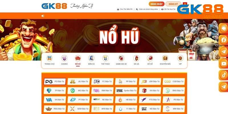 Hướng dẫn tham gia săn thưởng game nổ hũ GK88