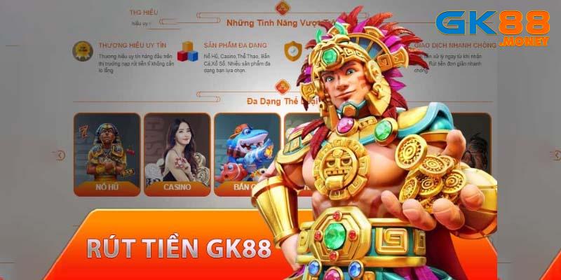 Thắc mắc xoay quanh rút tiền GK88